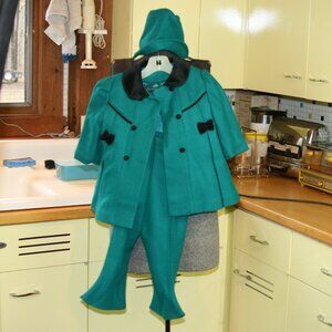 Vintage Girl's Winter Outerwear Set